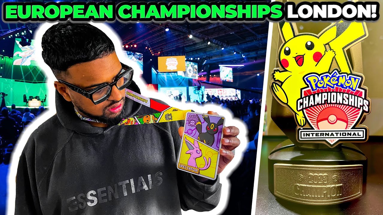 GOING TO Pokemon European International Championships 2023 in London! (3 DAYS AT EUIC)