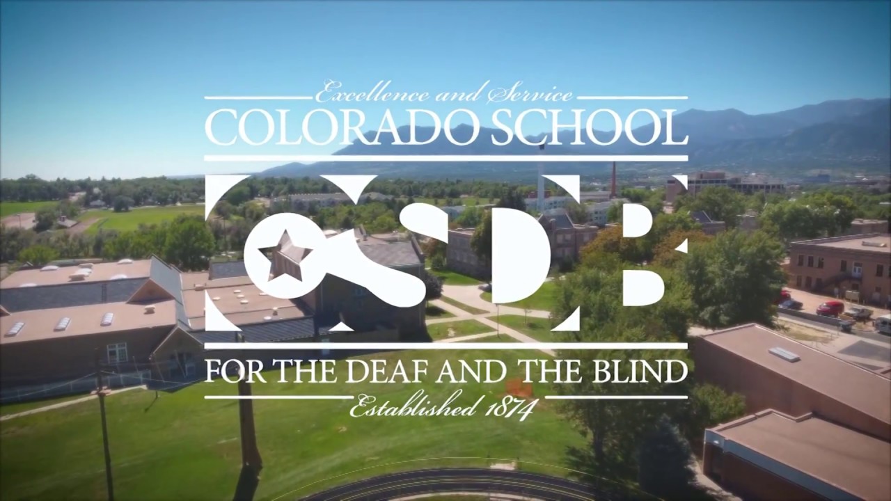 Colorado School for the Deaf and the Blind video with audio description
