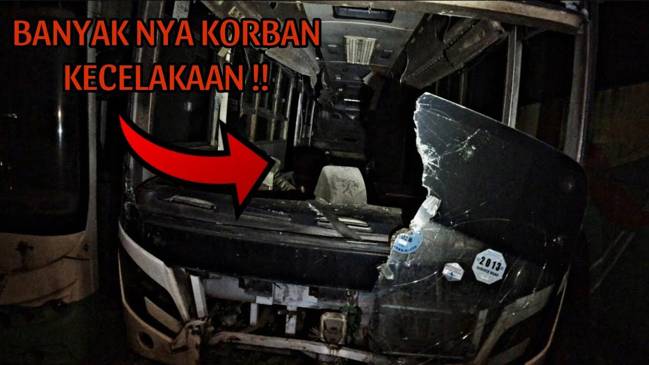 KUBURAN BUS BEKAS KECELAKAAN ‼️