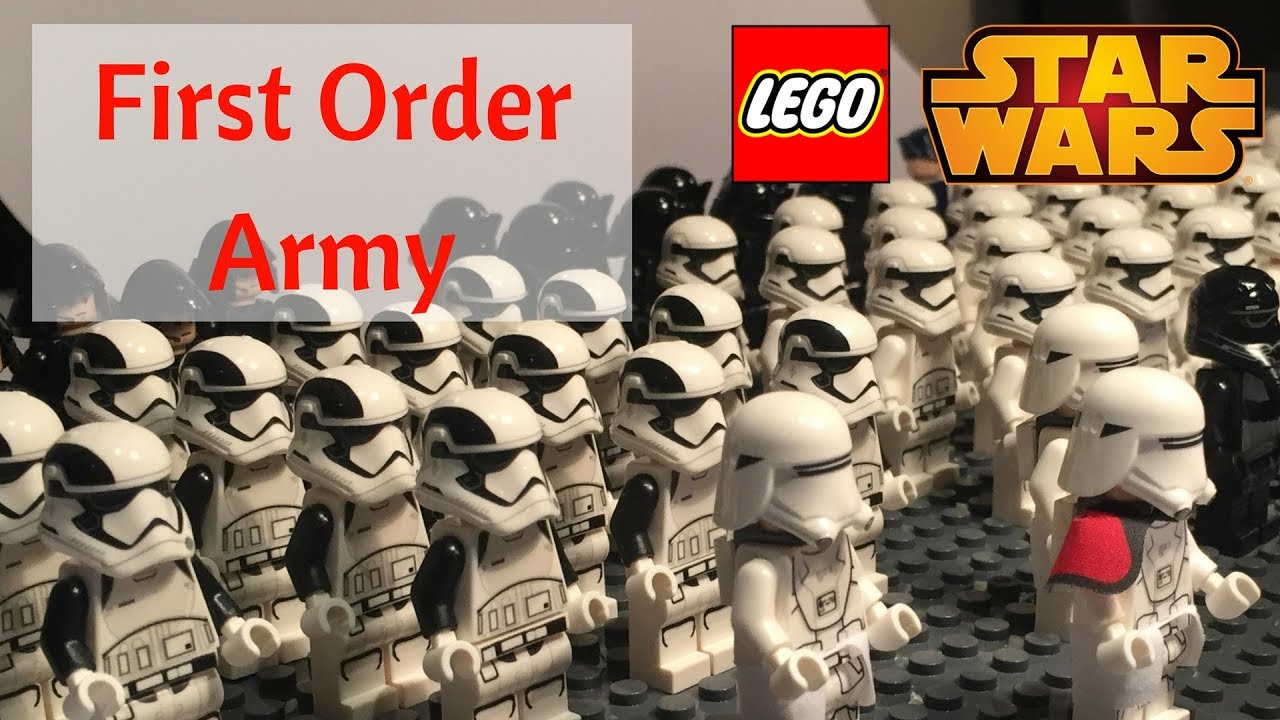 Lego Star Wars First Order Army | Minifigure Army