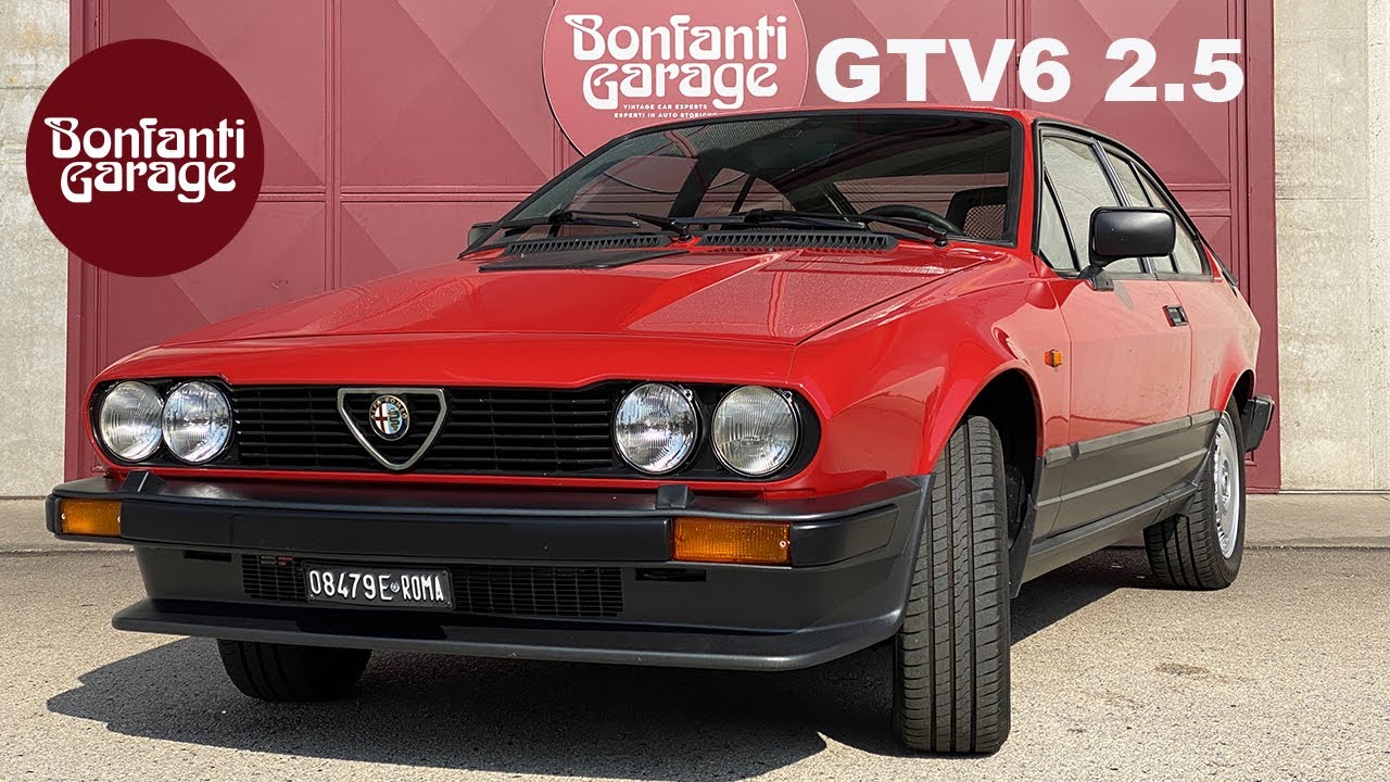 Alfa Romeo GTV6 2.5, la nuova GT anni '80 - Bonfanti Garage
