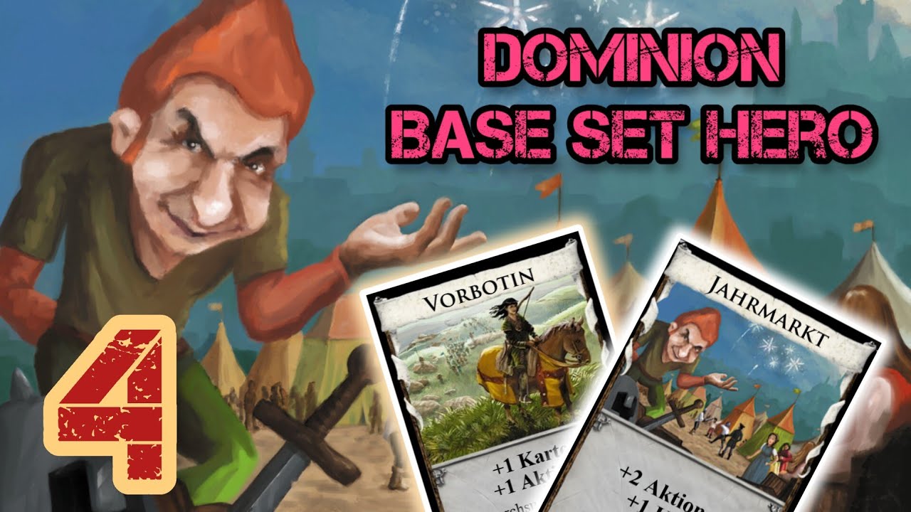 Das BESTE aus schwachen Karten rausholen! Dominion Base Set Hero