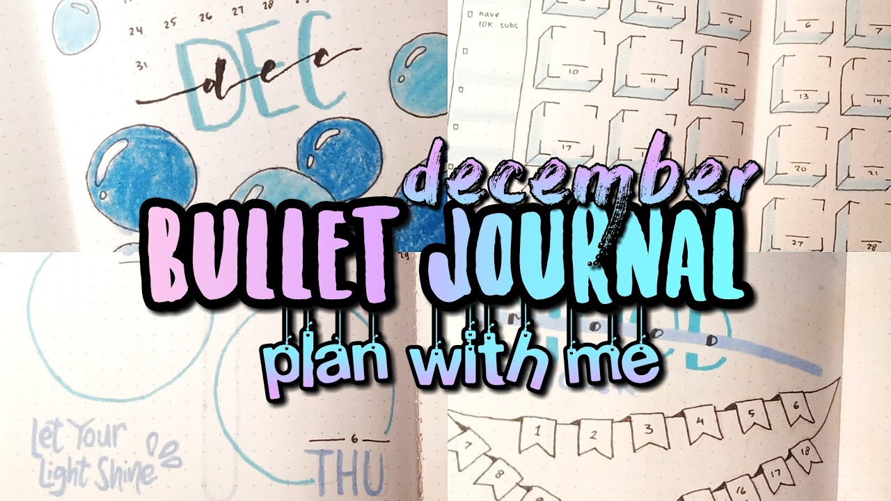 Plan With Me | December BuJo Set-Up