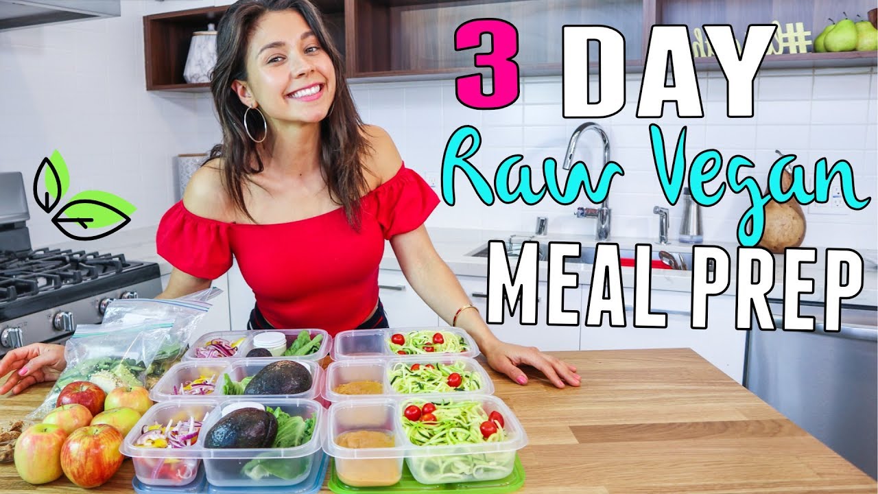 RAWVEGAN MEAL PREP FOR WEIGHTLOSS! 🌿Yovana