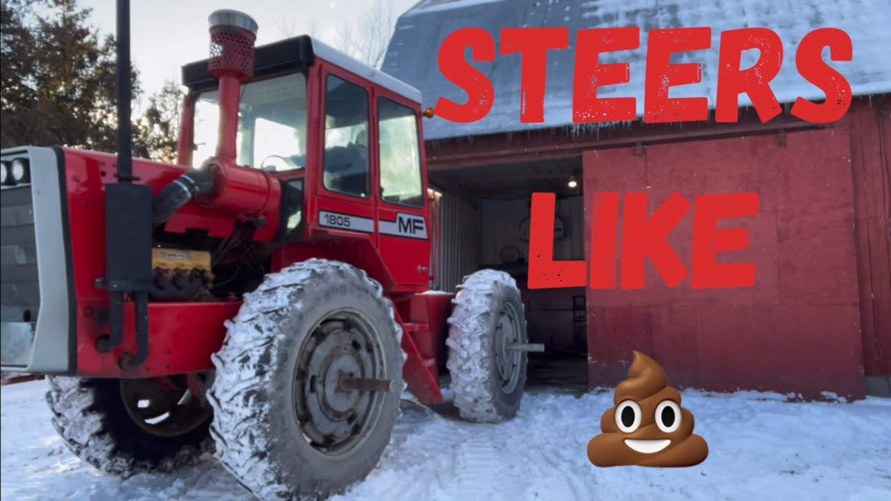 Massey 1805 steering problems!