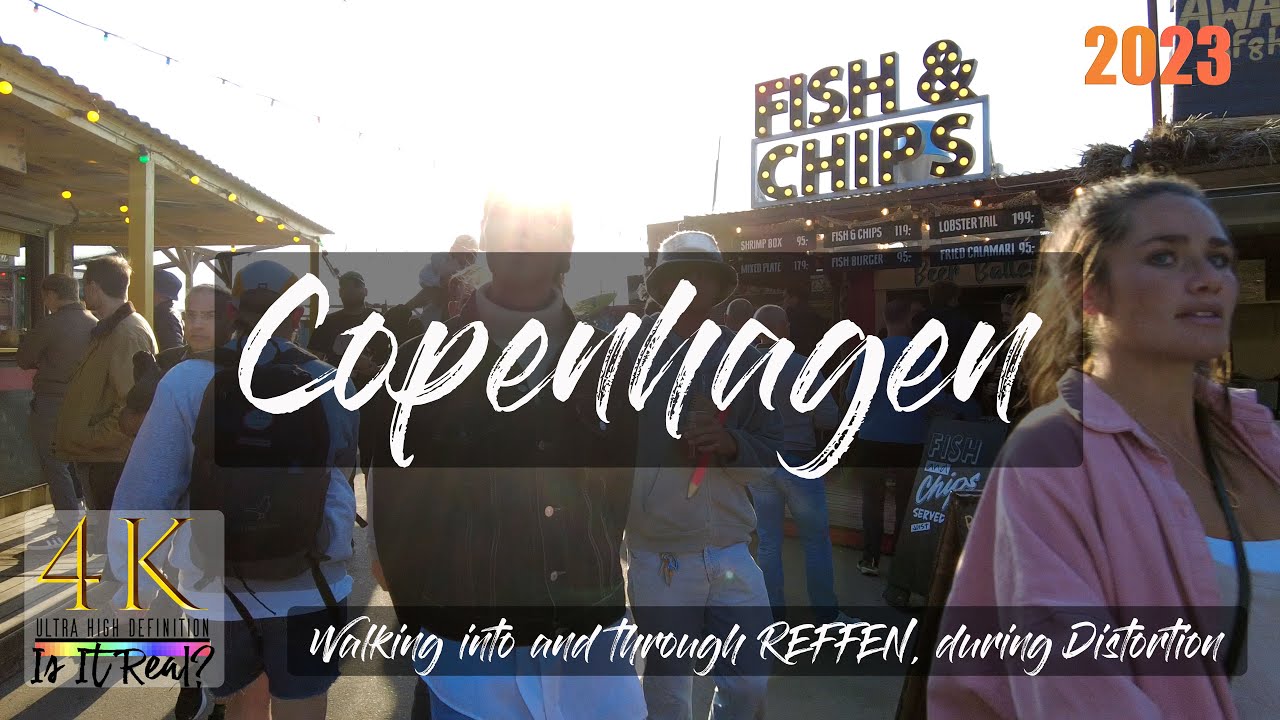 REFFEN | Copenhagen Street Food | During Distortion | Saturday | 4K | Copenhagen | June 2023