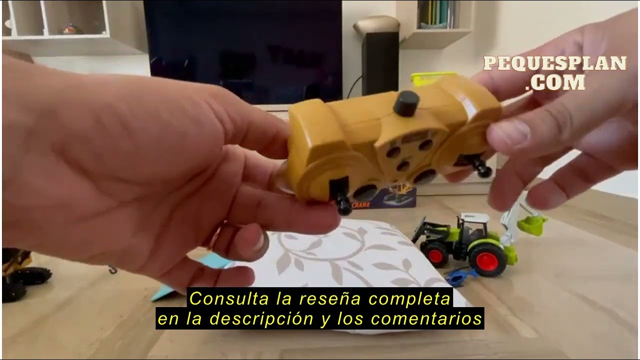 Reseña del Joellfuner GRU Giocattolo per Bambini 2,4G Telecomandato con Luci e Suoni, Grande RC con