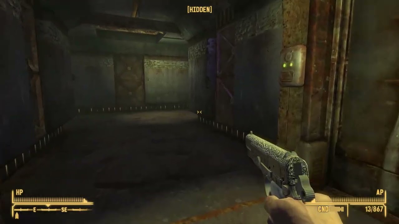 Vault 22 entrance and Oxygen Recycling floor