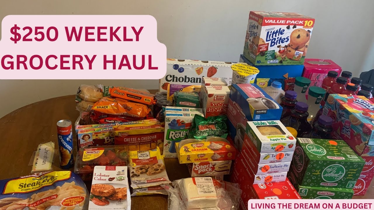 $250 Weekly Grocery Haul | Market Basket