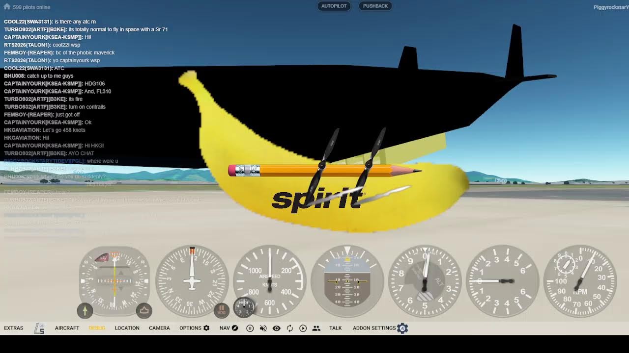 flying x-43