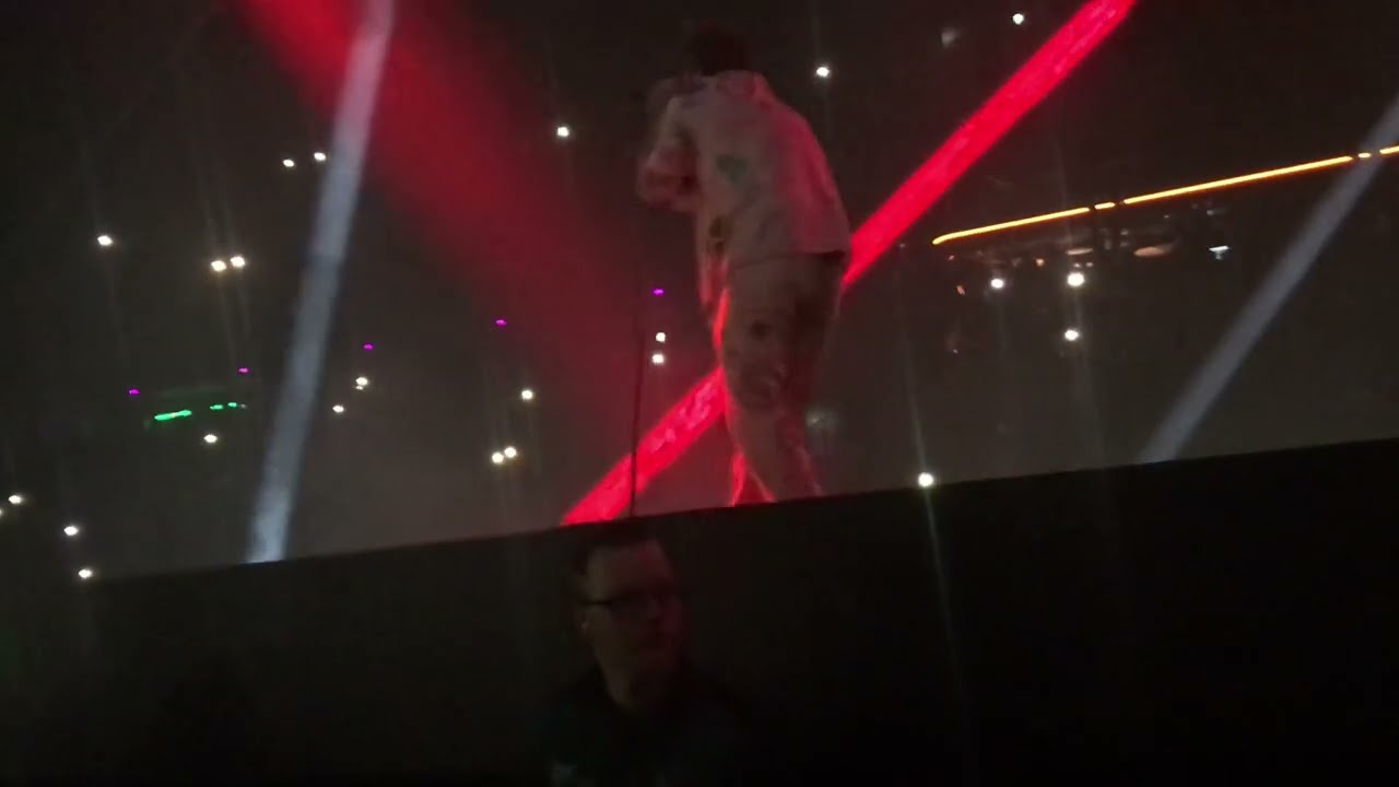 Post Malone - Paranoid live @ Ziggo Dome Amsterdam FRONT ROW 25-02-2019