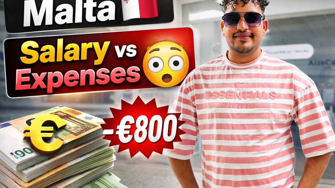 MALTA DI REALITY 😳 | SALARY vs KHARCHE 💸 | €800 SAVE?