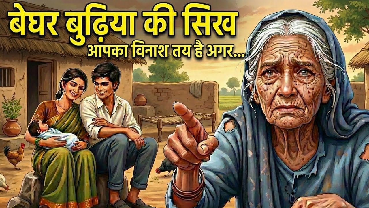 एक बेघर बुढ़िया का चौंकाने वाला राज़ – इन 3 लोगों की चलती है तो घर का सर्वनाश तय! | Manvit Stories