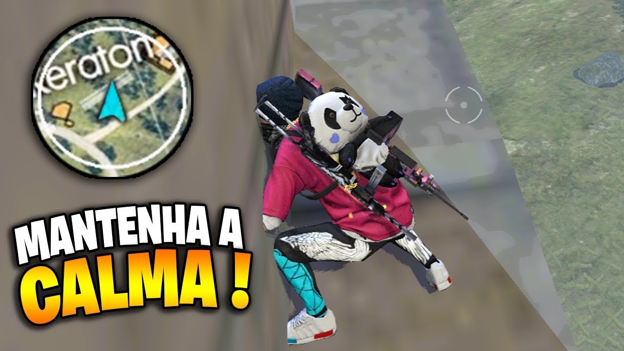 CALMA E CAUTELA O VERDADEIRO MESTRE DO FREE FIRE!!