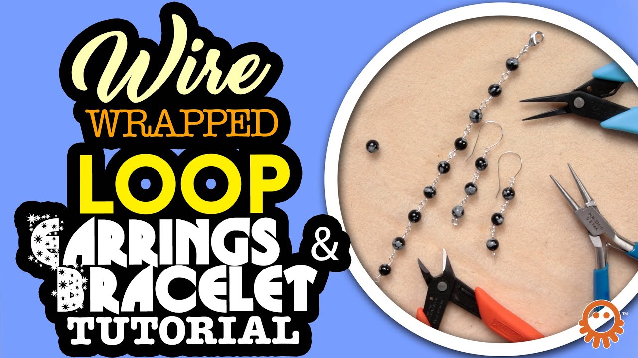 Project: Wrapped Loops Beaded Earrings & Bracelet Set