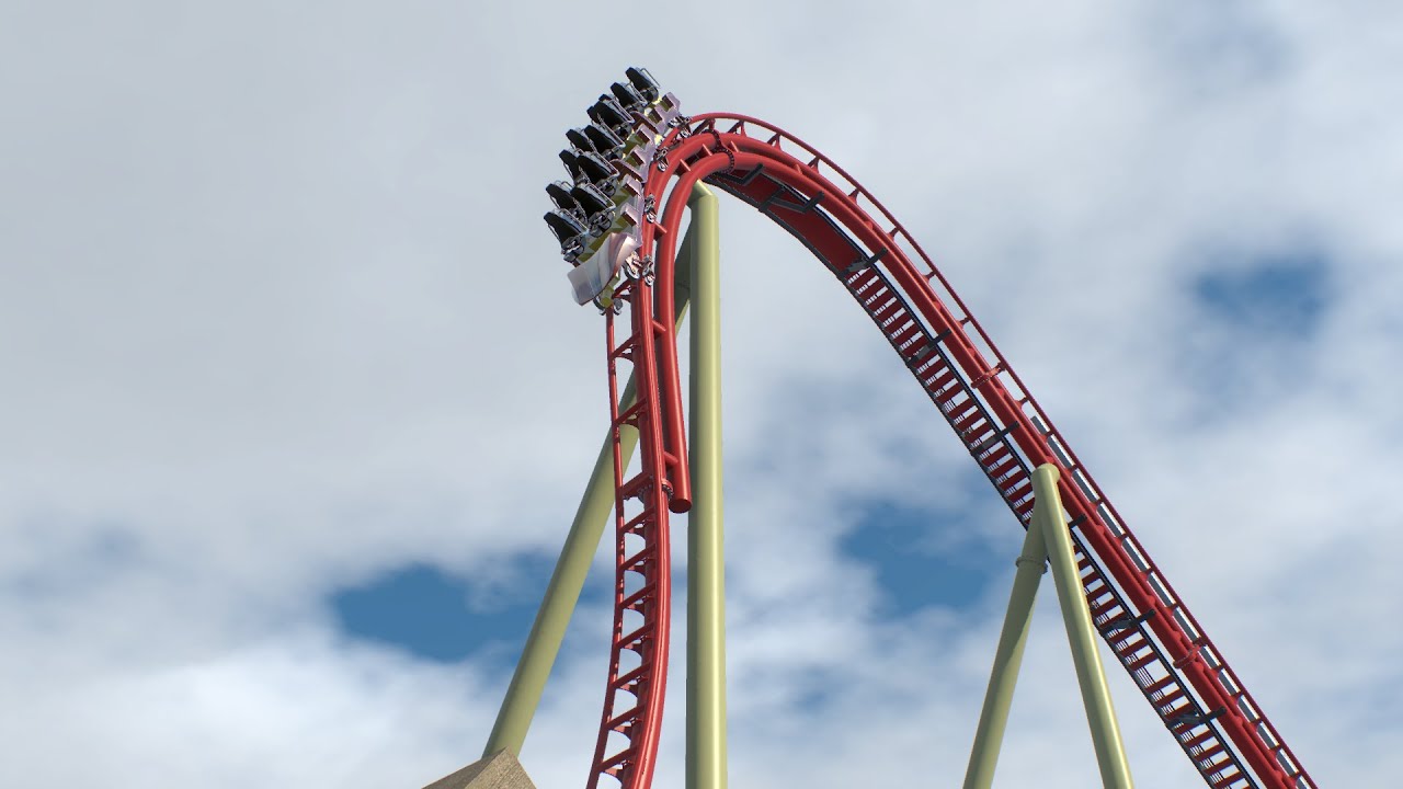 Blaze - Maverick-Inspired Intamin Launch Coaster - No Limits 2 (FVD++)