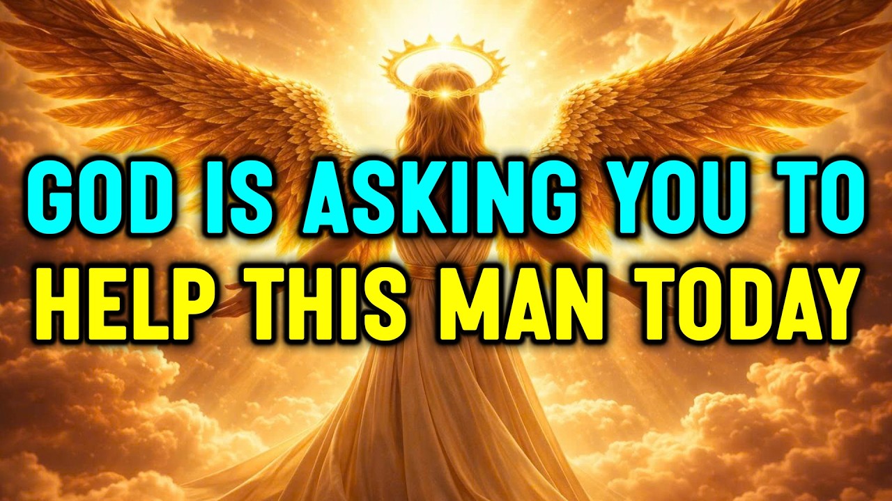 Chosen Ones, God Has Placed This Man on Your Heart To Help Today