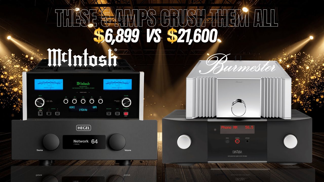 ХВАТИТ покупать усилители! Эти 5 Hi-Fi-монстров уничтожают всё (2025)