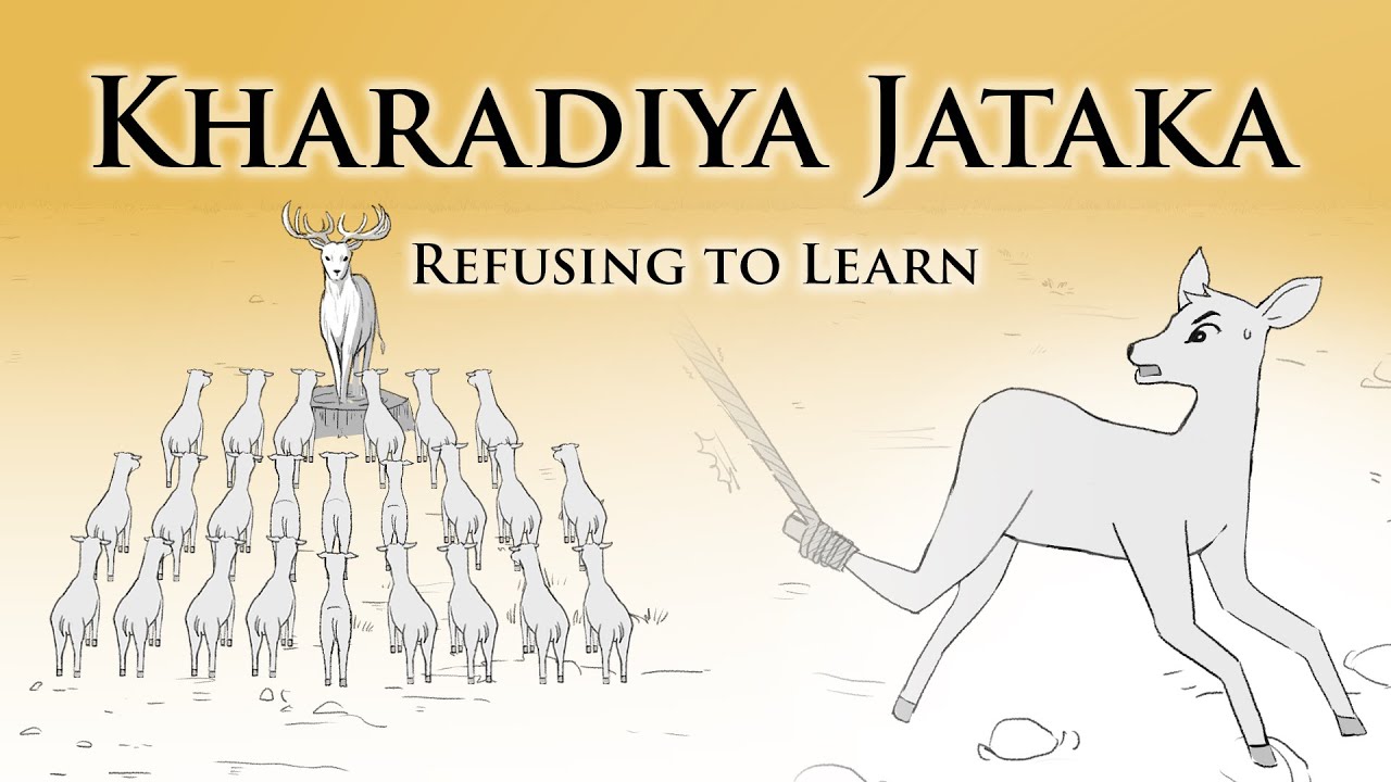 Refusing to Learn | Kharadiya Jataka | Animated Buddhist Stories