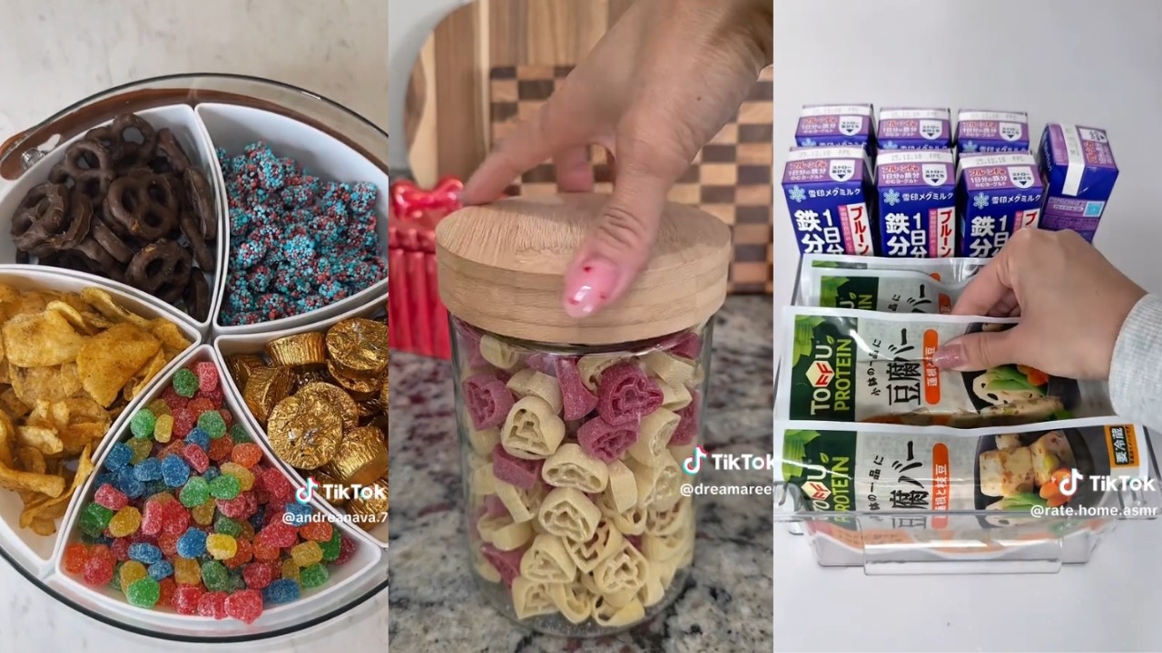 Satisfying Random Restock, Food restock, Organizing & Cleaning ASMR #964