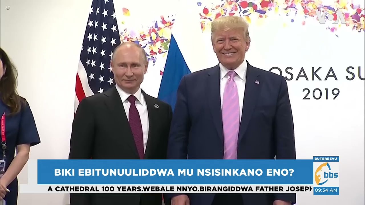 Dr. Sam Kazibwe akubye ttooci mu nsisinkano ya Trump ne Putin, owa Ukraine ayingidde Trump #Zuukuka