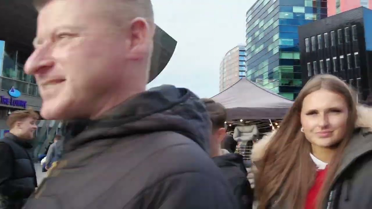Media City UK & Salford Quays Walking Tour (30/10 PART 1) BBC, ITV,  Coronation Street exterior set