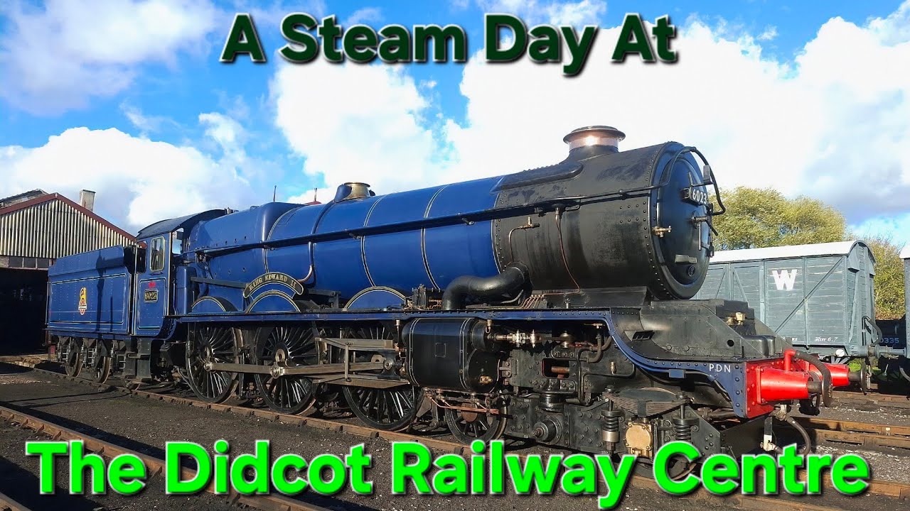 A Steam Day At The Didcot Railway Centre 🚂🚃🚃🚃🚃