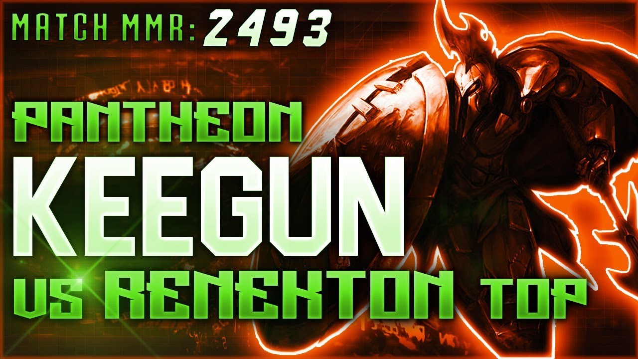 S8 | Keegun Pantheon vs Renekton TOP | High Elo Ranked League of Legends