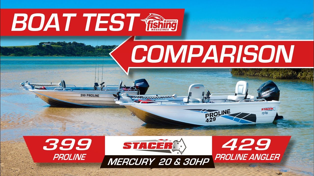 Сравнение | Stacer 399 Proline и 429 Proline Angler