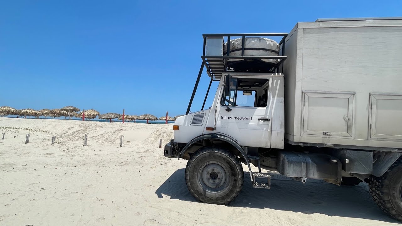 Mexiko S03 E26 Maya Ruin El Tajin, Playa Miramar Tampico, eating crocodile und cormorant