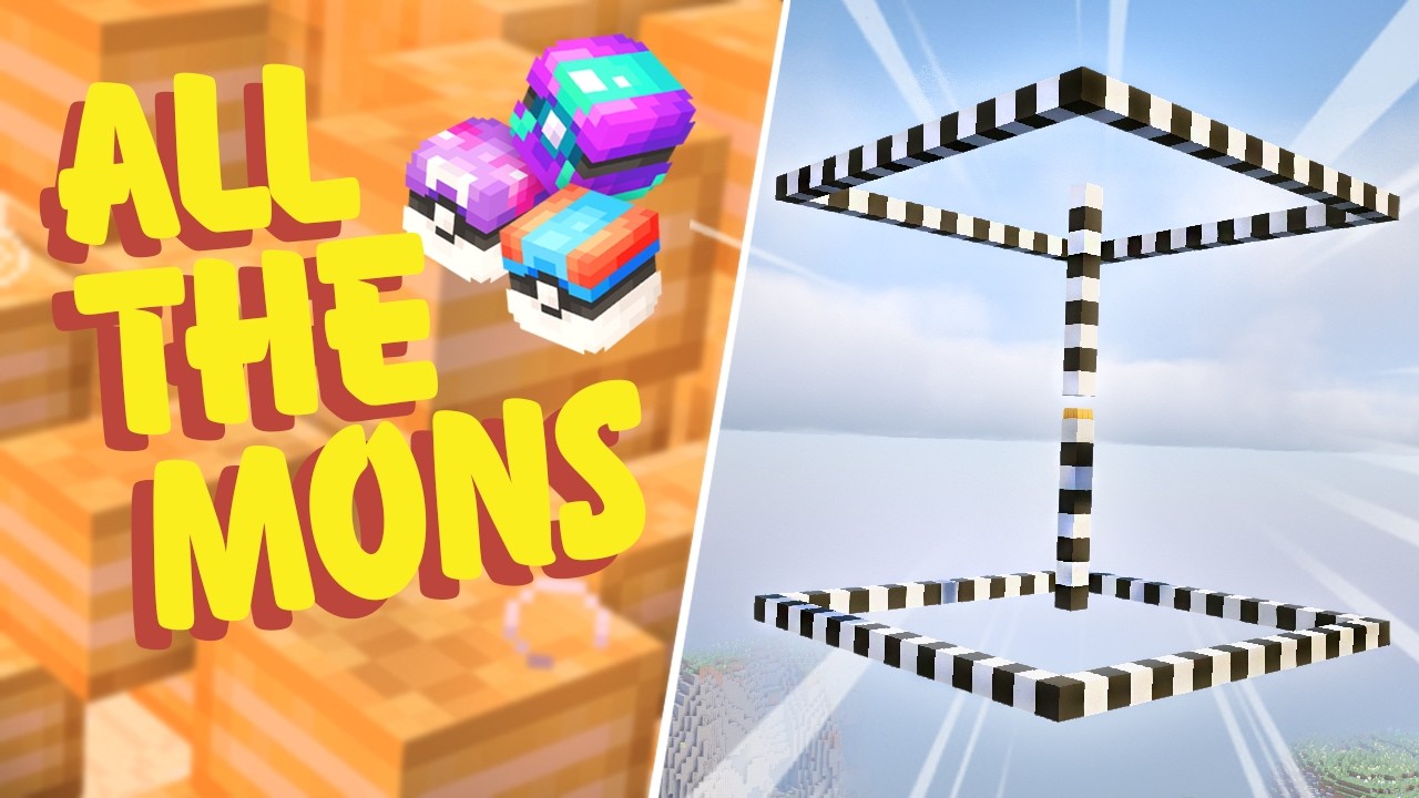 All The Mons Modpack EP35 Best AFK Shiny Cobblemon Farm Hands Down