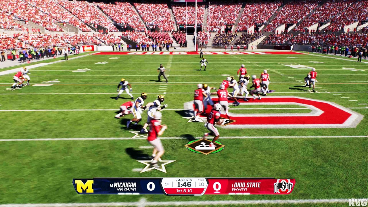 College Football 27 &mdash; Michigan Wolverines против Ohio State Buckeyes &mdash; Геймплей (PS5 UHD) [4K60FPS]