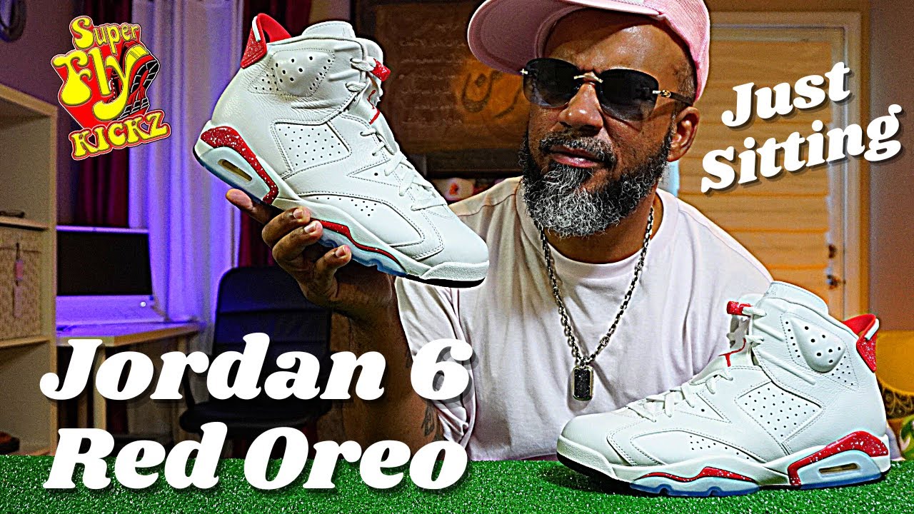 Кроссовки Jordan 6 Red Oreo просто стоят на полке. Я не понимаю, почему, а вы? Потому что они про...