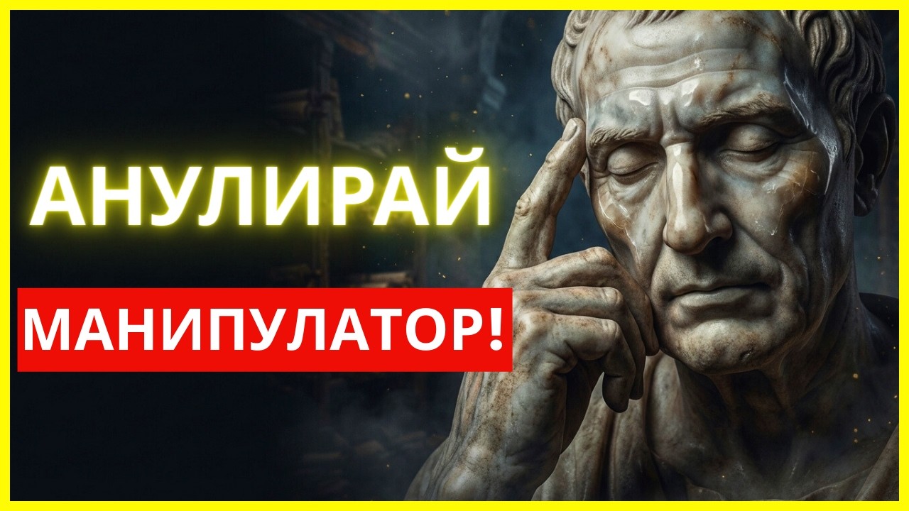СИЛАТА НА ТИШИНАТА: КАК ДА СТАНЕТЕ НЕДОСЕГАЕМИ ЗА МАНИПУЛАТОРИТЕ | СТОИЧЕСКА МЪДРОСТ