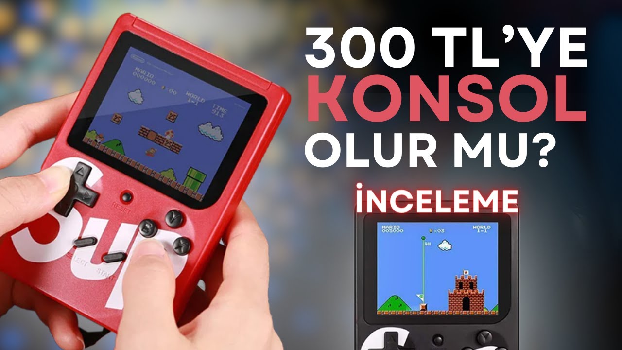 300 TL'ye Oyun Konsolu! Alınır mı? Sup İnceleme