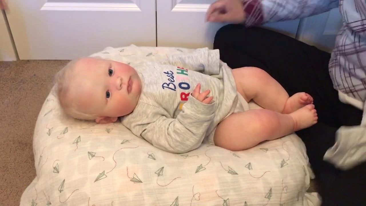 My New Big Baby's Name Reveal! (Joseph 3 Months Awake)