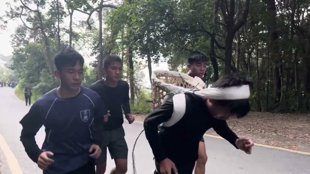 Little short video of pre-training boys going for long running and finalist boys for dokocarry test.