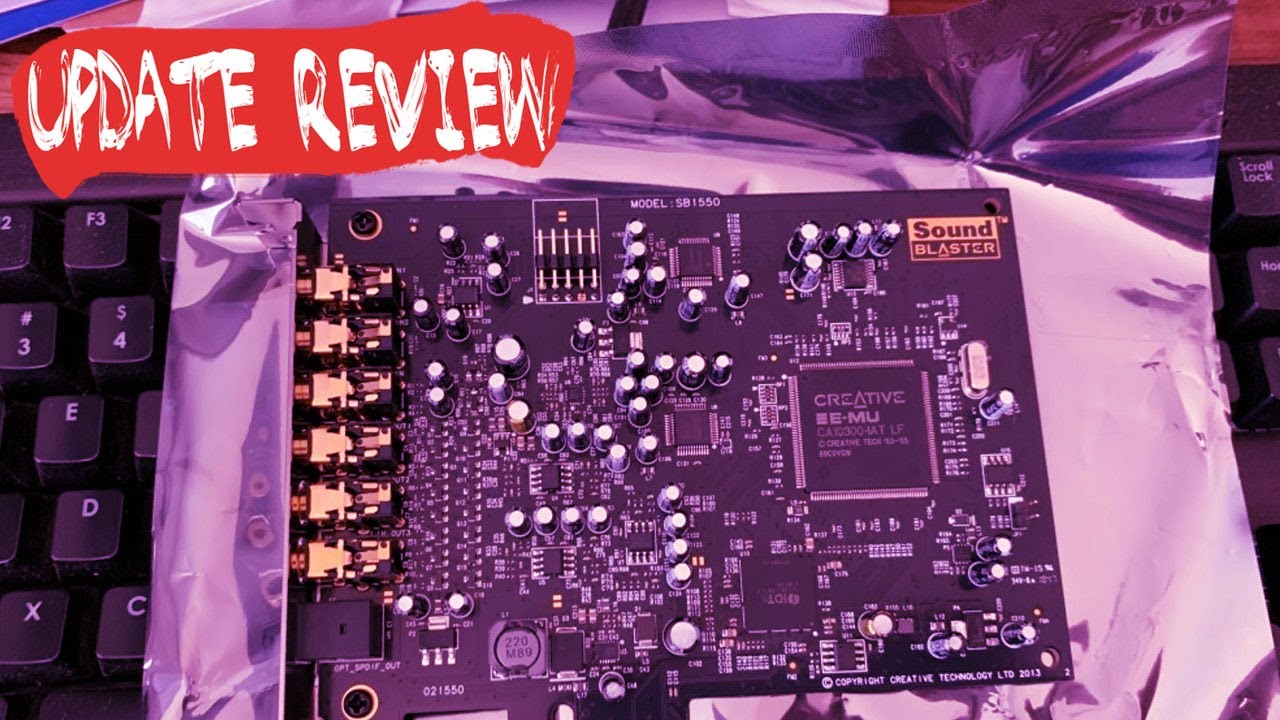 Best External Sound Card 2021 - Creative Sound Blaster Audigy PCIe Review