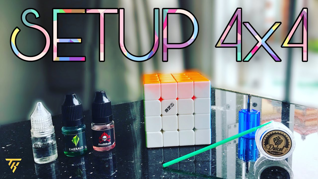 Hướng Dẫn Setup Và Tháo Lắp Rubik 4x4 || Easy || RUBIK TK