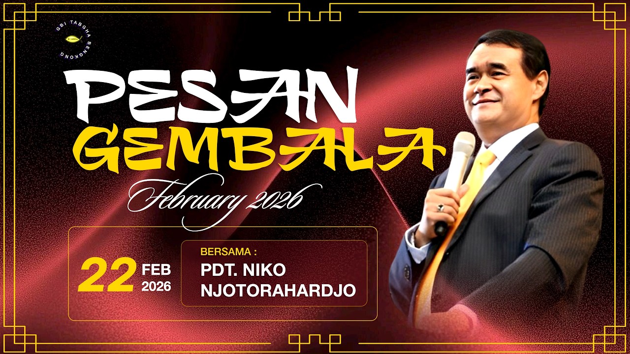IBADAH RAYA ONLINE | PESAN GEMBALA 15 FEBRUARI 2026
