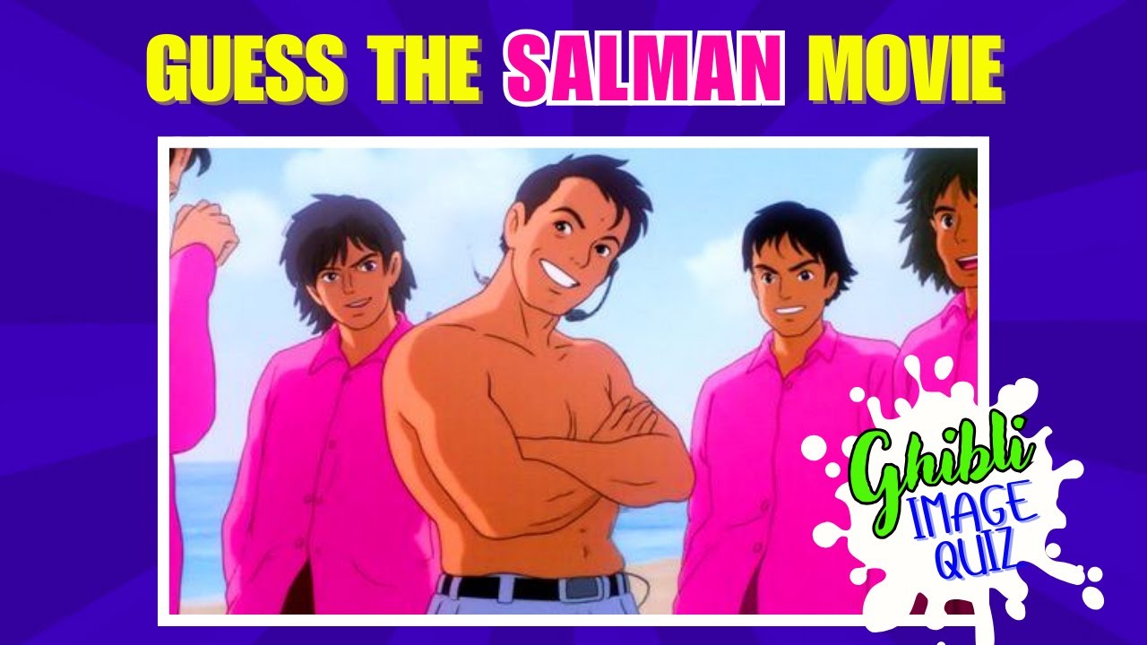 GUESS The SALMAN Movie in Ghibli Style! 🎬🌟#trending #ghibli #salmankhan #GhibliArtChallenge#Trivia