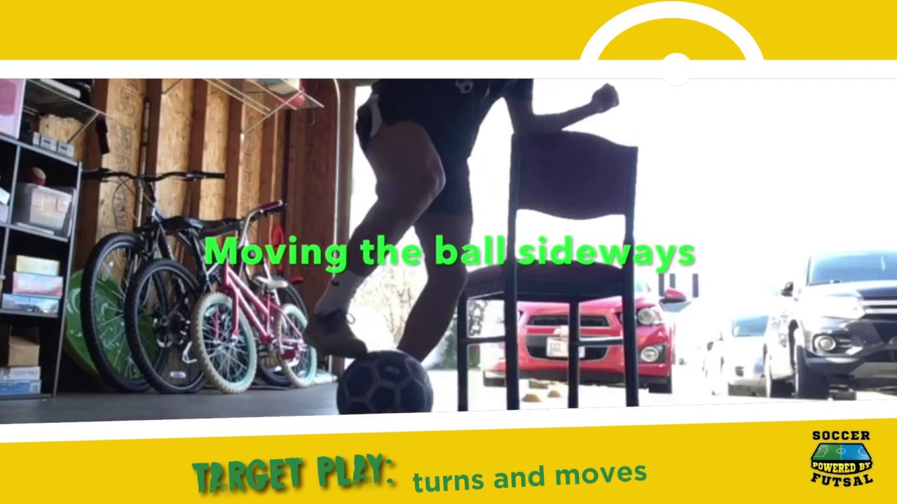 Target (Pivot)  Play:  Turns and Moves (for futsal and football)
