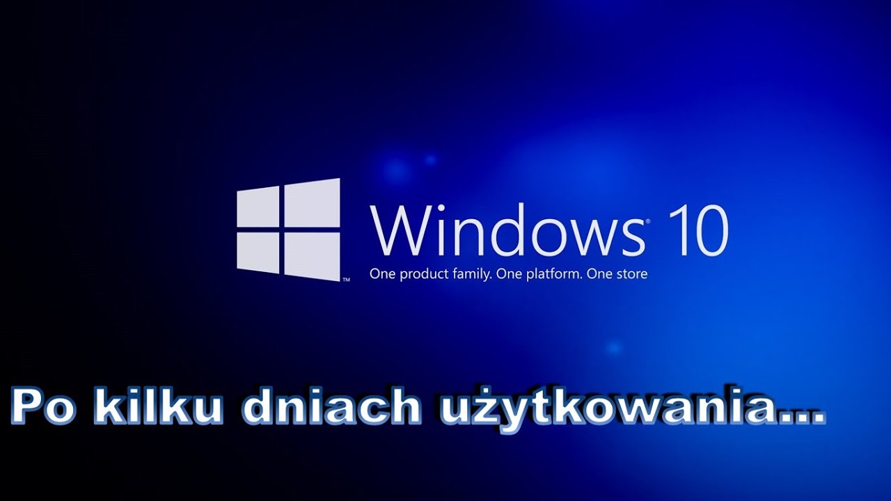 026 Windows 10 po kilku dniach użytkowania