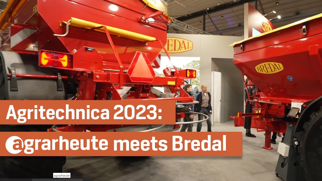 Bredal - Dänische Qualitätsdünger- und Kalkstreuer auf der Agritechnica 2023