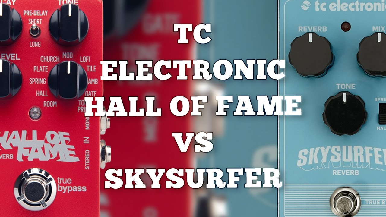 TC Electronic Hall Of Fame VS Skysurfer Reverb Comparison