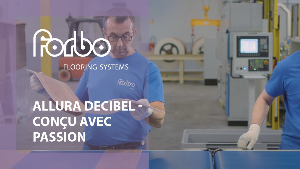 Allura decibel conçu avec passion - L'innovation par excellence | Forbo Flooring Systems