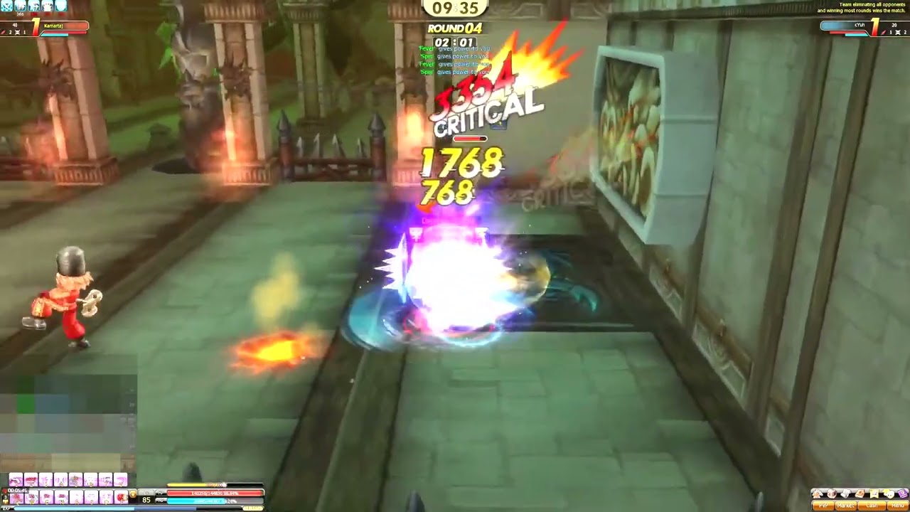 Dragon Saga [PvP] - Kamartaj (Savage) vs cYuh (Sentinel)