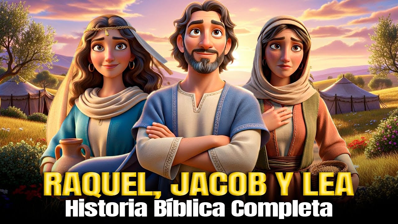 JACOB, RAQUEL Y LEA: La Familia que Dio Origen a Israel | Historia Bíblica Completa