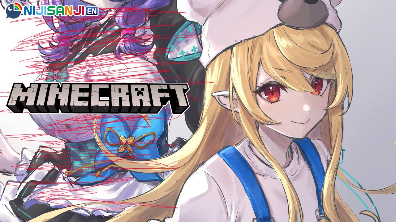 【MINECRAFT】raid farm time!!!【NIJISANJI EN | Pomu Rainpuff】
