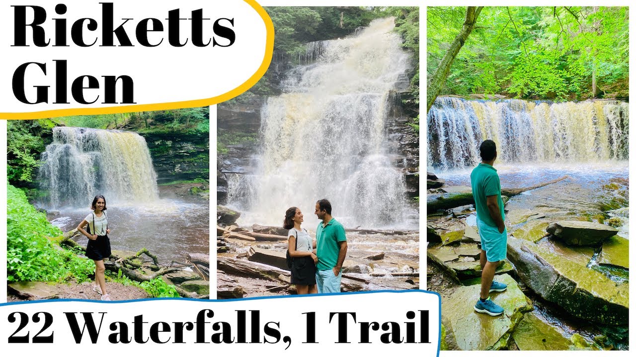Ricketts Glen State Park, Pennsylvania - Hiking the Falls Trail & More